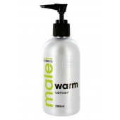 Лубрикант с согревающим эффектом MALE Cobeco Warm Lubricant - 250 мл. - Cobeco - купить с доставкой в Красноярске