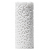 Белый 3D мастурбатор PILE - Tenga - в Красноярске купить с доставкой
