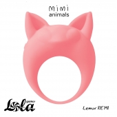 Оранжевое эрекционное кольцо Lemur Remi - Lola Games - в Красноярске купить с доставкой