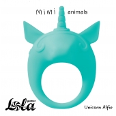 Зеленое эрекционное кольцо Unicorn Alfie - Lola Games - в Красноярске купить с доставкой