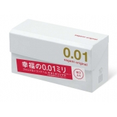 Супер тонкие презервативы Sagami Original 0.01 - 10 шт. - Sagami - купить с доставкой в Красноярске