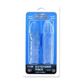 Комплект из 2 прозрачных насадок на пенис PENIS EXTENDER PACK - Dream Toys - в Красноярске купить с доставкой