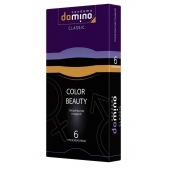 Разноцветные презервативы DOMINO Colour Beauty - 6 шт. - Domino - купить с доставкой в Красноярске