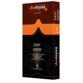 Презервативы с увеличенным количеством смазки DOMINO Easy Entry - 6 шт. - Domino - купить с доставкой в Красноярске