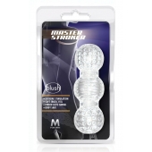 Прозрачный фигурный мастурбатор Master Stroker - Blush Novelties - в Красноярске купить с доставкой