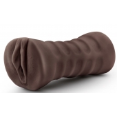 Коричневый мастурбатор-вагина Hot Chocolate Brianna - Blush Novelties - в Красноярске купить с доставкой