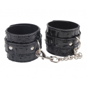 Черные наручники Surrender Wrist Restraints - Chisa - купить с доставкой в Красноярске