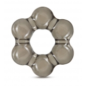 Дымчатое эрекционное кольцо Stay Hard Thick Bead Cock Ring - Blush Novelties - в Красноярске купить с доставкой