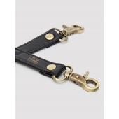 Черный фиксатор для манжет Bound to You Faux Leather Hogtie - Fifty Shades of Grey - купить с доставкой в Красноярске
