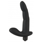 Черный вибромассажер простаты Naughty Finger Prostate Vibe - 13,8 см. - Orion - в Красноярске купить с доставкой