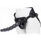 Пояс харнесс BEST UNI strap с 2 насадками - 18 и 22 см. - LOVETOY (А-Полимер) - купить с доставкой в Красноярске