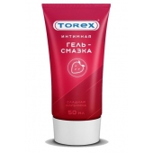 Смазка на водной основе TOREX  Сладкая клубника  - 50 мл. - Torex - купить с доставкой в Красноярске