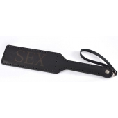 Черная гладкая шлепалка SEX - 35 см. - Sitabella - купить с доставкой в Красноярске