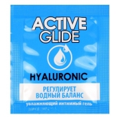 Лубрикант на водной основе Active Glide с гиалуроновой кислотой - 3 гр. - Биоритм - купить с доставкой в Красноярске