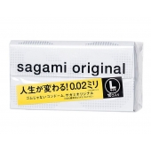 Презервативы Sagami Original 0.02 L-size увеличенного размера - 10 шт. - Sagami - купить с доставкой в Красноярске