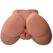 Кофейный мастурбатор-полуторс Perfect Ass Masturbator - Pipedream - в Красноярске купить с доставкой