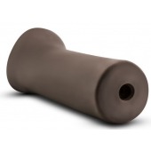 Коричневый мастурбатор-ротик Naughty Nicole - Blush Novelties - в Красноярске купить с доставкой