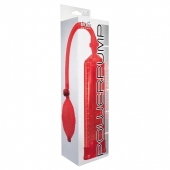 Красная вакуумная помпа Power Pump Red - Toy Joy - в Красноярске купить с доставкой