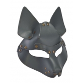 Серая маска Wolf с клепками - Sitabella - купить с доставкой в Красноярске