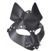 Черная маска Wolf с шипами - Sitabella - купить с доставкой в Красноярске