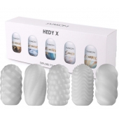 Набор из 5 мастурбаторов Hedy X5 Mixed - Svakom - в Красноярске купить с доставкой