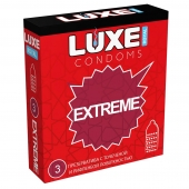 Текстурированные презервативы LUXE Royal Extreme - 3 шт. - Luxe - купить с доставкой в Красноярске