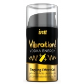 Жидкий интимный гель с эффектом вибрации Vibration! Vodka Energy - 15 мл. - INTT - купить с доставкой в Красноярске