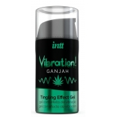 Жидкий интимный гель с эффектом вибрации Vibration! Ganjah - 15 мл. - INTT - купить с доставкой в Красноярске
