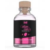 Массажный гель с согревающим эффектом Cotton Candy - 30 мл. - INTT - купить с доставкой в Красноярске