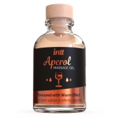 Массажный гель с согревающим эффектом Aperol - 30 мл. - INTT - купить с доставкой в Красноярске
