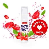 Гель-смазка Tutti-frutti со вкусом барбариса - 30 гр. - Биоритм - купить с доставкой в Красноярске