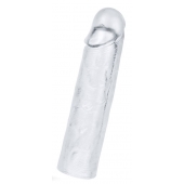 Прозрачная насадка-удлинитель Flawless Clear Penis Sleeve Add 1 - 15,5 см. - Lovetoy - в Красноярске купить с доставкой