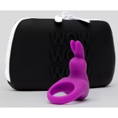 Фиолетовое эрекционное виброкольцо Happy Rabbit Cock Ring Kit - Happy Rabbit - в Красноярске купить с доставкой