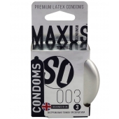 Экстремально тонкие презервативы в железном кейсе MAXUS Extreme Thin - 3 шт. - Maxus - купить с доставкой в Красноярске