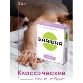 Классические презервативы Bariera Classic - 3 шт. - Bariera - купить с доставкой в Красноярске