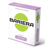 Классические презервативы Bariera Classic - 3 шт. - Bariera - купить с доставкой в Красноярске