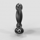 Черный вибромассажер простаты и промежности Prostate Pro с пультом ДУ - Bathmate - в Красноярске купить с доставкой