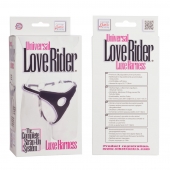 Трусы для страпона с универсальным креплением Universal Love Rider Luxe Harness - California Exotic Novelties - купить с доставкой в Красноярске