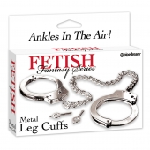 Металлические наручники Metal Leg Cuffs - Pipedream - купить с доставкой в Красноярске