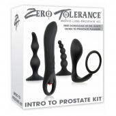 Набор стимуляторов простаты Intro To Prostate Kit - Zero Tolerance - в Красноярске купить с доставкой