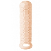 Телесный фаллоудлинитель Homme Long - 15,5 см. - Lola Games - в Красноярске купить с доставкой