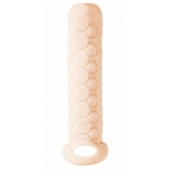 Телесный фаллоудлинитель Homme Long - 13,5 см. - Lola Games - в Красноярске купить с доставкой
