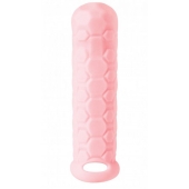 Розовый фаллоудлинитель Homme Long - 15,5 см. - Lola Games - в Красноярске купить с доставкой
