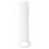 Белый фаллоудлинитель Homme Long - 13,5 см. - Lola Games - в Красноярске купить с доставкой