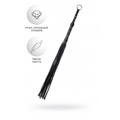 Черный флоггер Anonymo - 64 см. - ToyFa - купить с доставкой в Красноярске