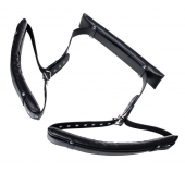 Черные кожаные стропы для фиксации Anonymo - ToyFa - купить с доставкой в Красноярске