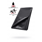 Черная простыня для секса из ПВХ - 220 х 200 см. - ToyFa - купить с доставкой в Красноярске