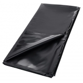 Черная простыня для секса из ПВХ - 220 х 200 см. - ToyFa - купить с доставкой в Красноярске