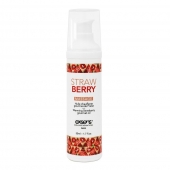 Разогревающее массажное масло  с ароматом клубники Gourmet Strawberry - 50 мл. - Exsens - купить с доставкой в Красноярске