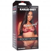 Мастурбатор-вагина Karlee Grey ULTRASKYN Pocket Pussy - Doc Johnson - в Красноярске купить с доставкой